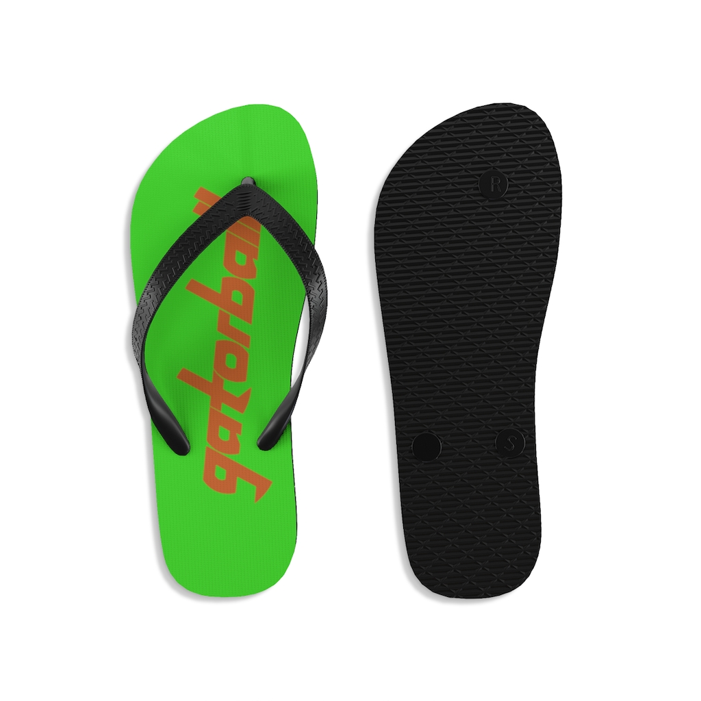 Flip-Flops – Green – Gatorball